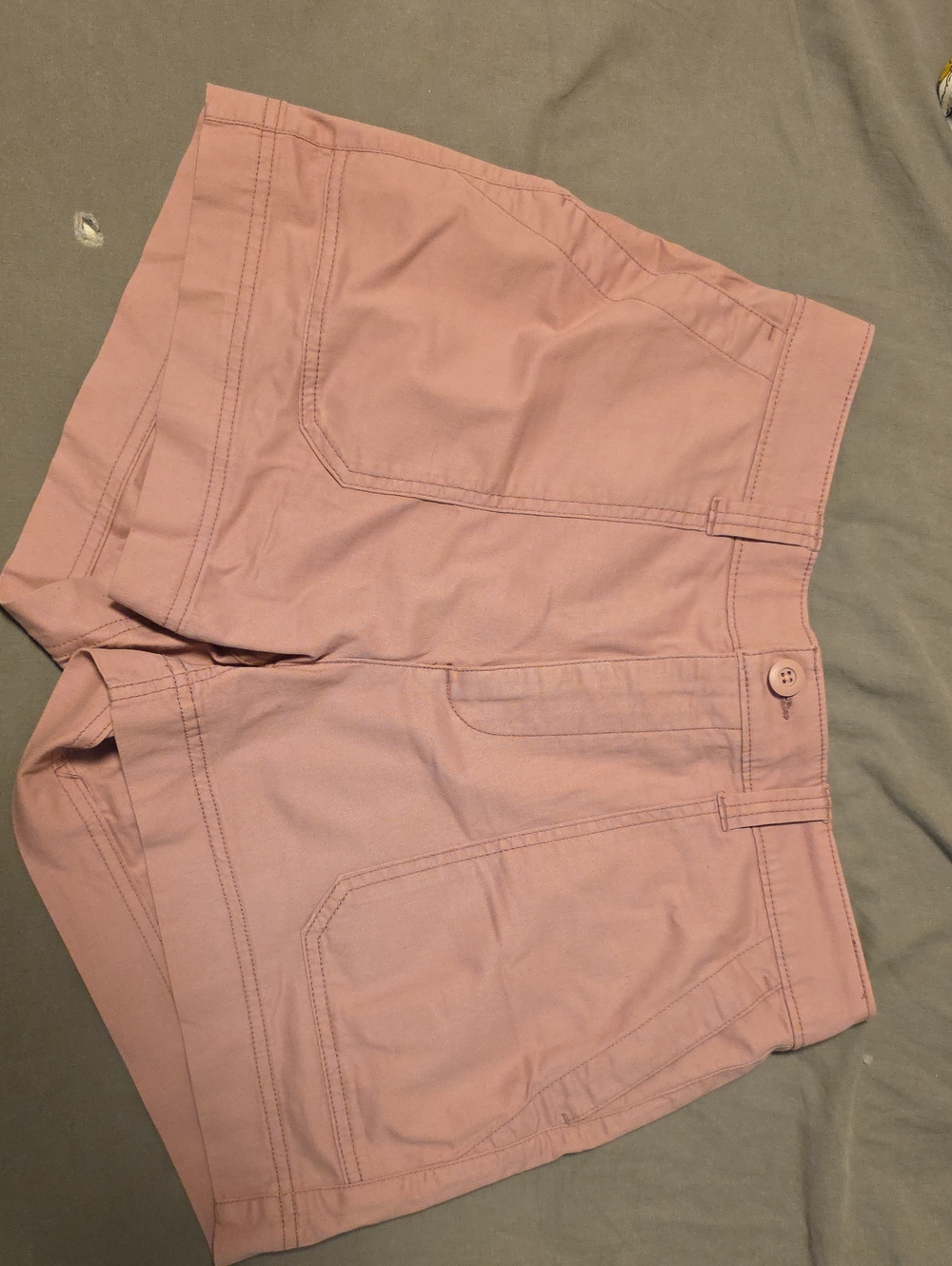 Old Navy Rose-Pink High-Rise Jean Shorts